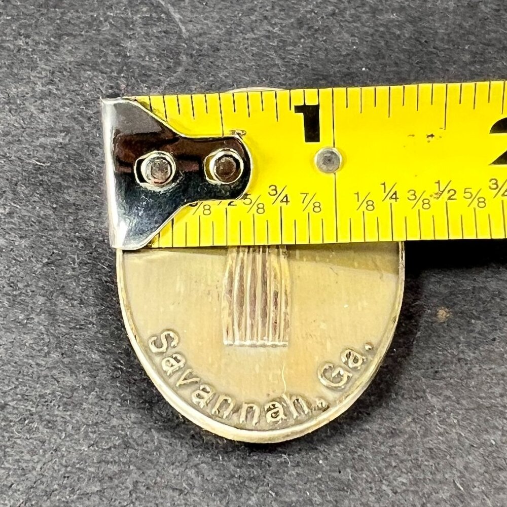 Midnight in The Garden Fridge Magnet Savannah Ga Metal Souvenir Vacation Travel - Picture 10 of 10